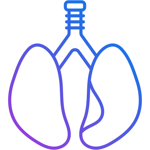 polmoni Generic Gradient icona