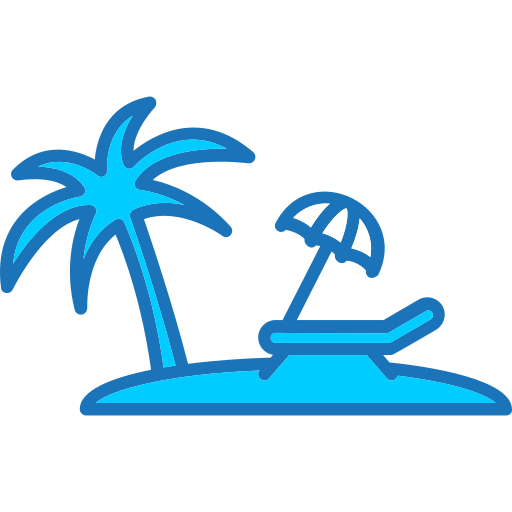 Beach Generic Blue icon