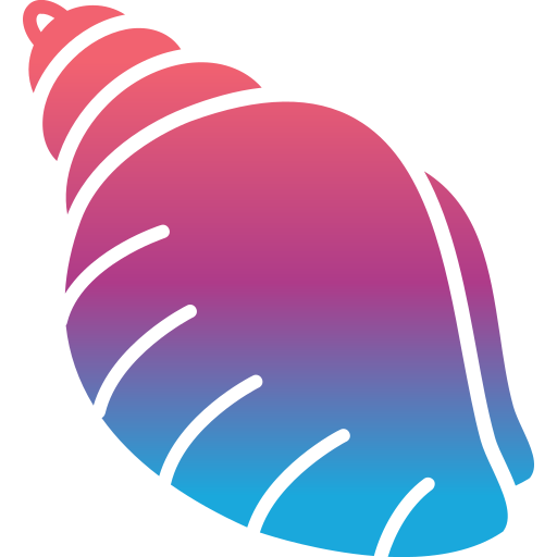 Conch Generic Flat Gradient icon