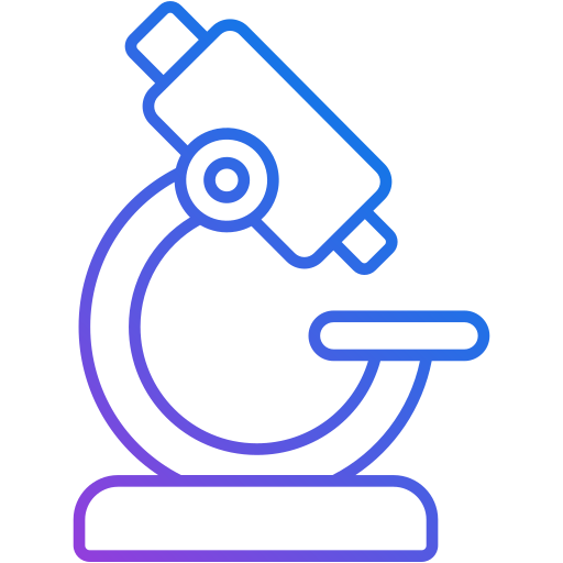 mikroskop Generic Gradient ikona
