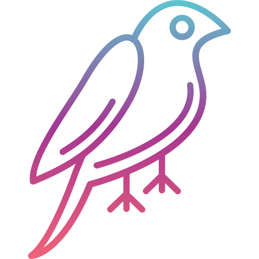 ptak Generic Gradient ikona