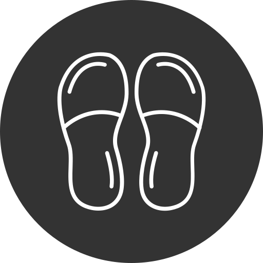 Slippers Generic Glyph icon