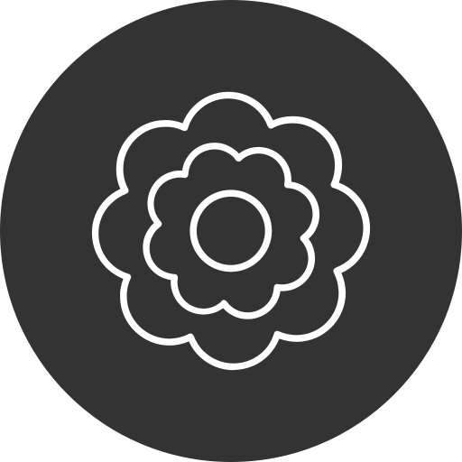 Flower Generic Glyph icon