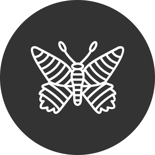 Butterfly Generic Glyph icon