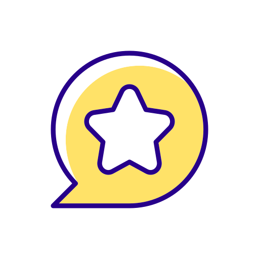 Chat balloon Generic Color Omission icon