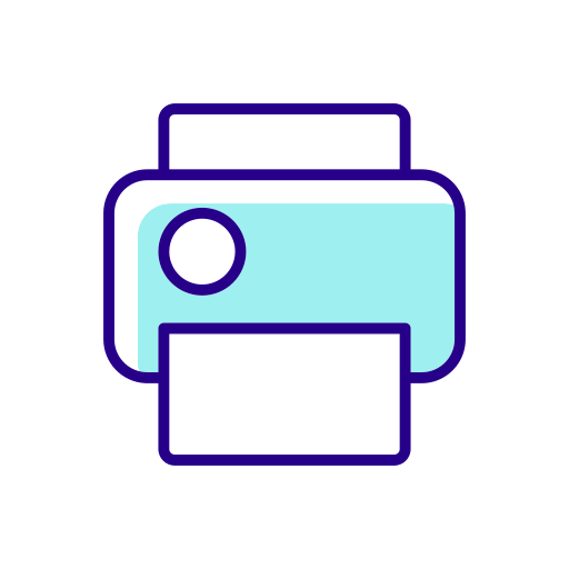 Printing Generic Color Omission icon