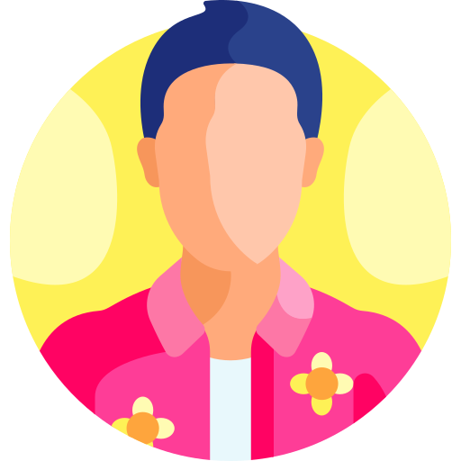 Man Detailed Flat Circular Flat icon