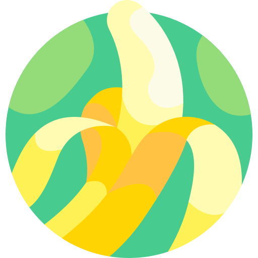 banana Detailed Flat Circular Flat icona