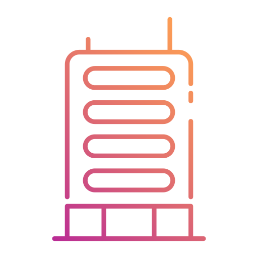 Office building Generic Gradient icon