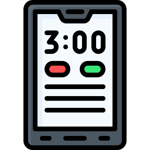 alarm Generic Outline Color icoon