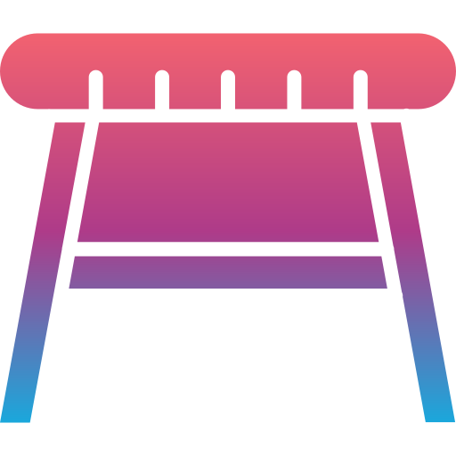stołek Generic Flat Gradient ikona