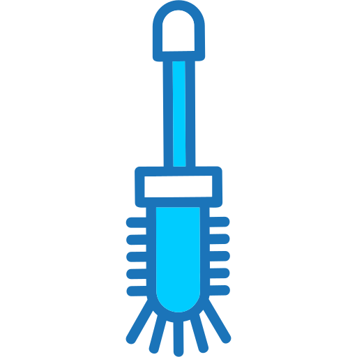 Toilet brush Generic Blue icon