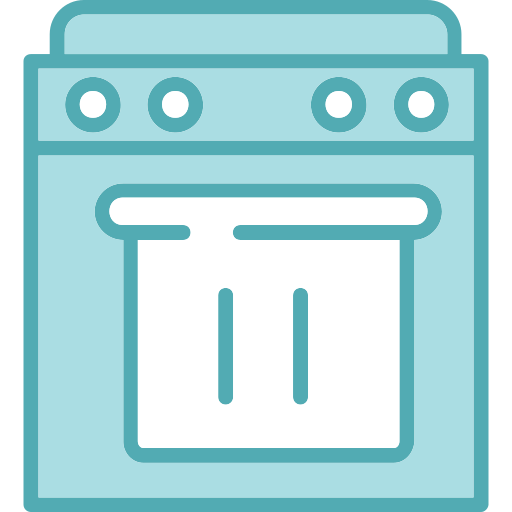 Gas stove Generic Blue icon