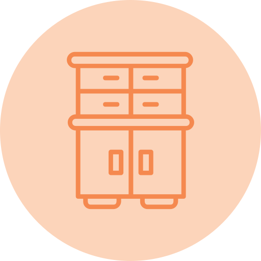 Cabinet Generic Flat icon