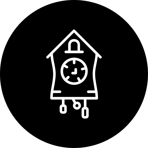 reloj cucú Generic Glyph icono