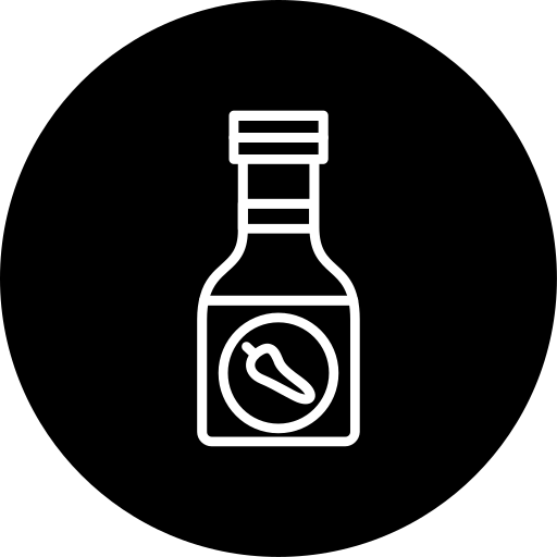 Sauce bottle Generic Glyph icon