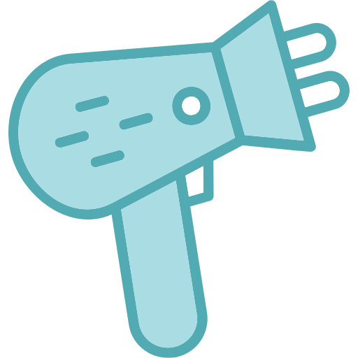 Hair dryer Generic Blue icon