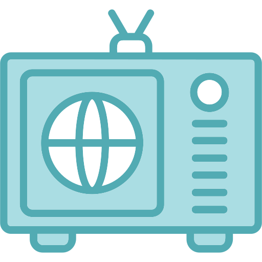 Television Generic Blue icon