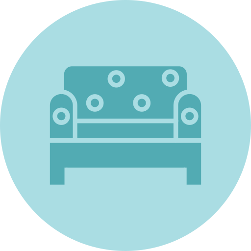 sofa Generic Flat ikona