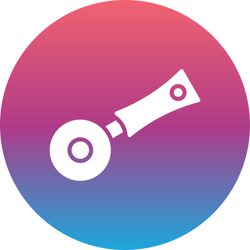 Pizza cutter Generic Mixed icon