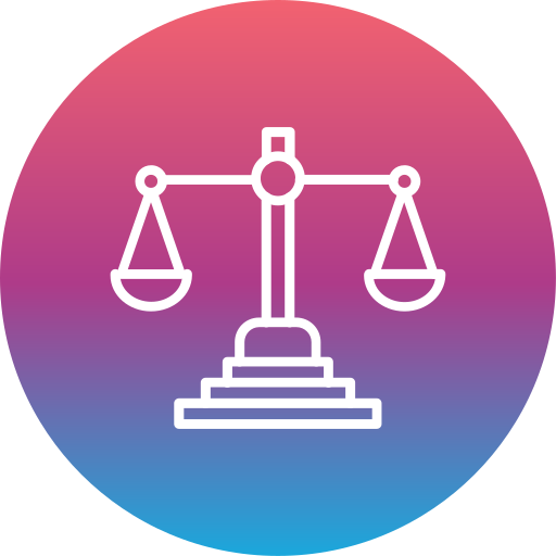 skala sprawiedliwości Generic Flat Gradient ikona