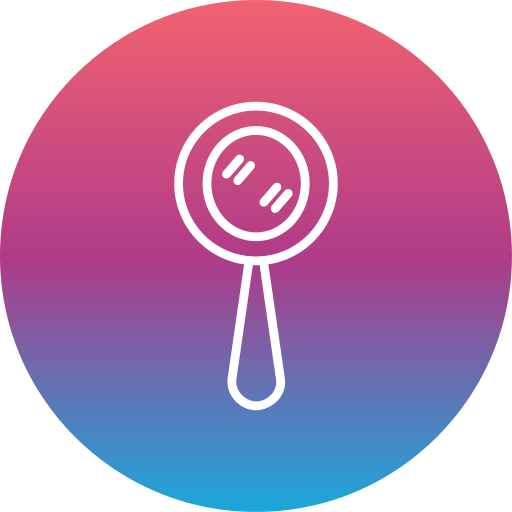 손거울 Generic Flat Gradient icon