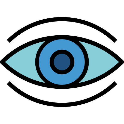 눈 Aphiradee (monkik) Lineal Color icon