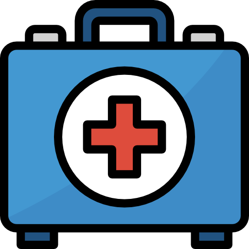 First aid kit Aphiradee (monkik) Lineal Color icon