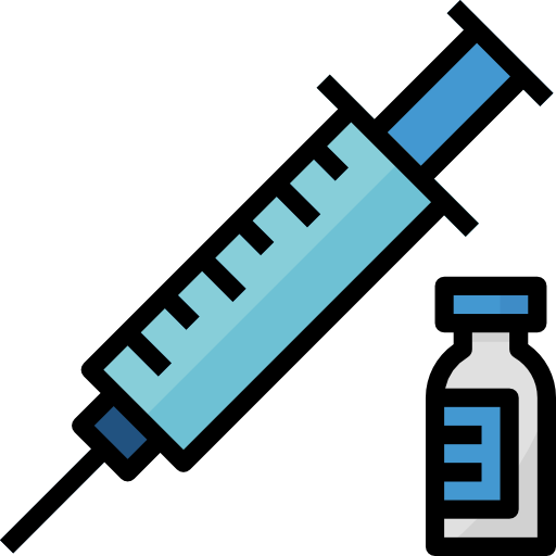 Syringe Aphiradee (monkik) Lineal Color icon