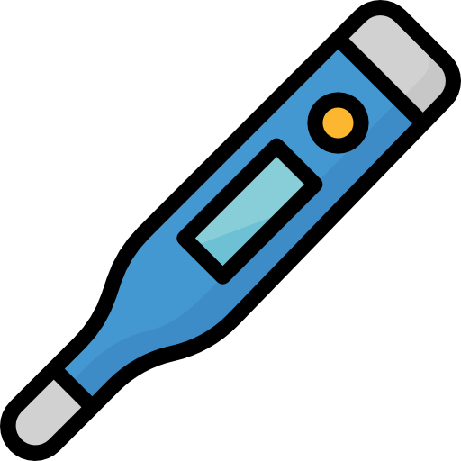 thermometer Aphiradee (monkik) Lineal Color icon
