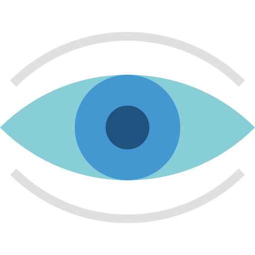 Eye Aphiradee (monkik) Flat icon