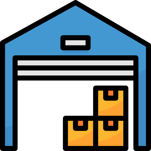 Warehouse Aphiradee (monkik) Lineal Color icon