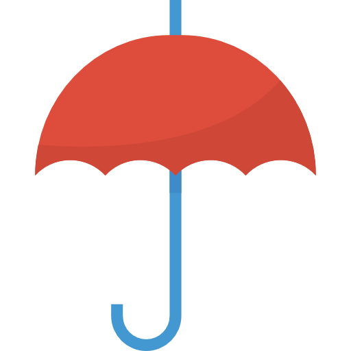 Зонтик Aphiradee (monkik) Flat иконка