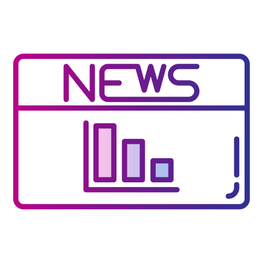 News Generic Lineal Color Gradient icon