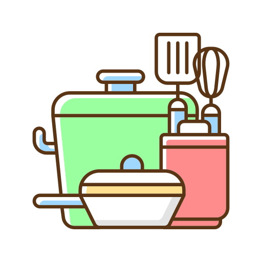 キッチン家電 Generic Color Omission icon