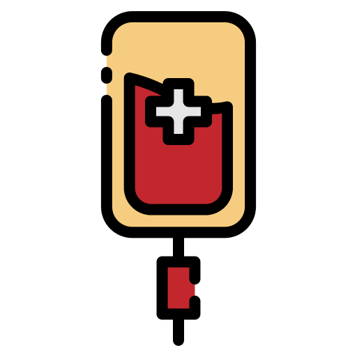 Blood bag Generic Detailed Outline icon