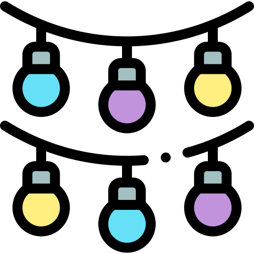 ライト Detailed Rounded Lineal color icon