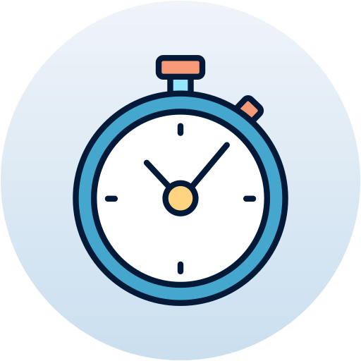 Stopwatch Generic Outline Color icon