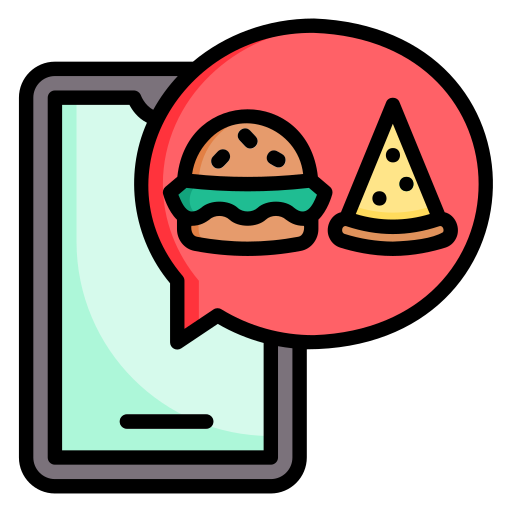 servicio de comida Generic Outline Color icono