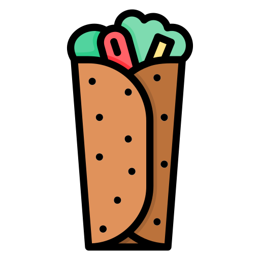 Kebab Generic Outline Color icon