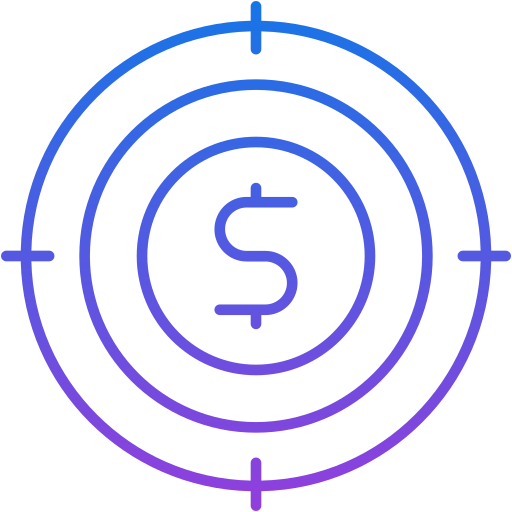 alvo Generic Gradient Ícone
