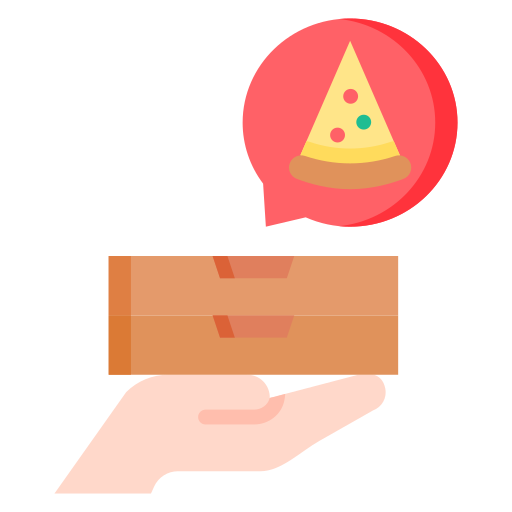 caja de pizza Generic Flat icono