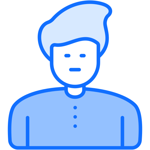 남성 Generic Blue icon