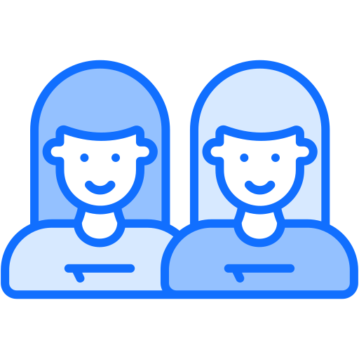 tweelingen Generic Blue icoon