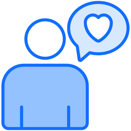 klantenervaring Generic Blue icoon