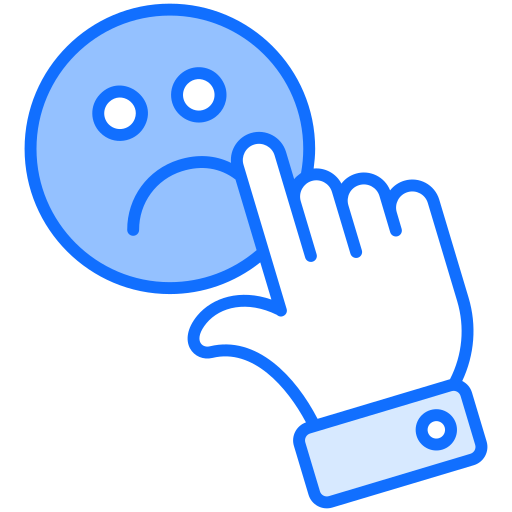 Dislike Generic Blue icon