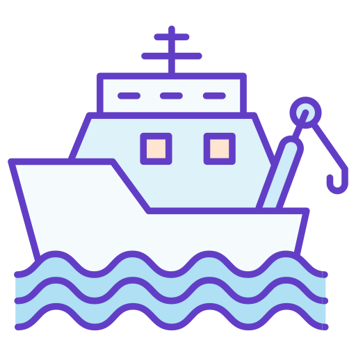 barcaza Generic Outline Color icono