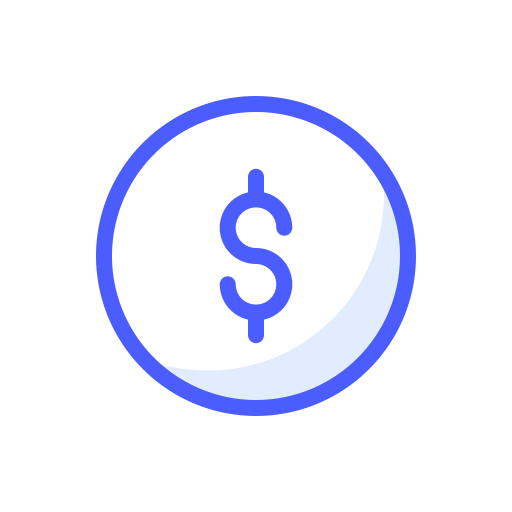 ドル Generic Blue icon