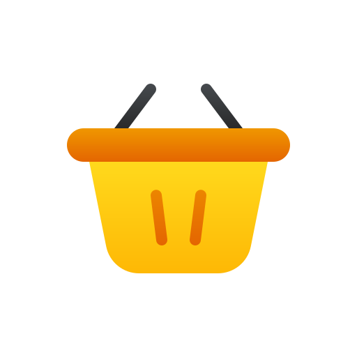 Shopping basket Generic Flat Gradient icon