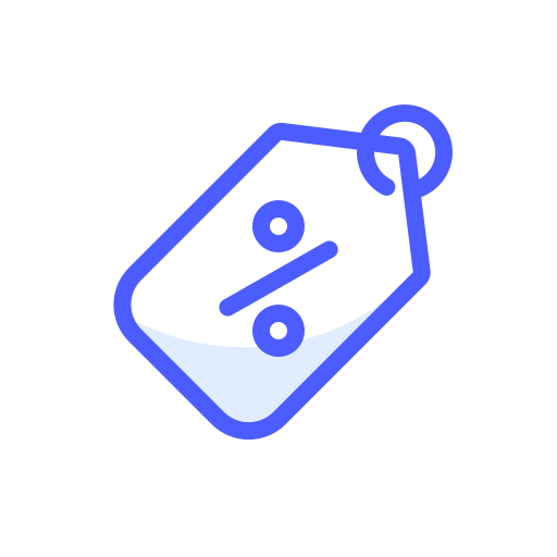 꼬리표 Generic Blue icon